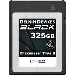 Delkin CFexpress BLACK R1725/W1530 325GB - Hukommelseskort
