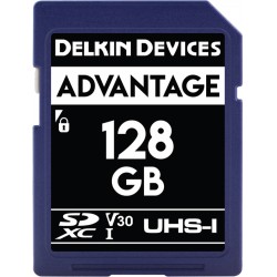 Delkin SD Advantage 660X UHS-I U3 (V30) R90/W90 128GB - Hukommelseskort