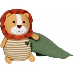 6: Die Spiegelburg Soft Toy With Cuddle Comforter Lion Little Wonder - My First Favourites - Bamse
