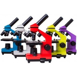 (EN) Levenhuk Rainbow 2L PLUS Azure Microscope - Mikroskop