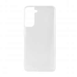 Essentials Samsung Galaxy S21 Tpu Back Cover, Transparent - Mobilcover