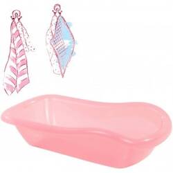Götz Bath Tub, Pink Splash - Dukke