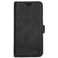 iPhone 11 Pro, Læder wallet aftagelig, sort - Mobilcover