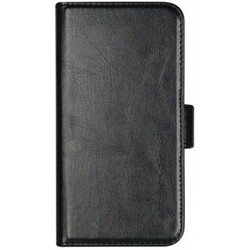 iPhone X/XS, PU wallet 3 kort aftagelig, sort - Mobilcover