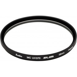 Kenko Filter MC UV370 Slim 58mm - Tilbehør til kamera