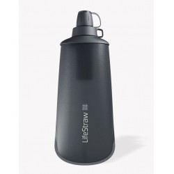 LifeStraw Peak Squeeze Bottle 1L - Dark Gray - Str. 1L - Vandfilter
