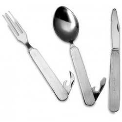 Lifeventure Folding Cutlery Set - Køkkenredskaber