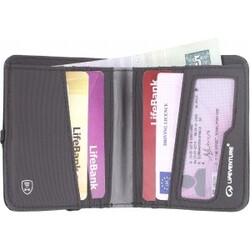 Lifeventure Rfid Compact Wallet, Recycled, Grey - Pung