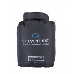 Lifeventure Silk Ultimate Sleeping Bag Liner, Rectan - Sovepose