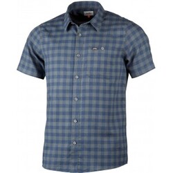 Lundhags Ekren Ms Ss Shirt - Deep Blue - Str. XL - Skjorte