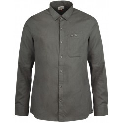 Lundhags Ekren Solid Ms Ls Shirt - Dark Agave - Str. M - Skjorte
