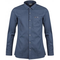 Lundhags Ekren Solid Ms Ls Shirt - Mid Blue - Str. M - Skjorte