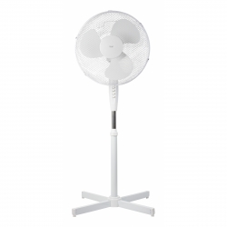Nordichcul Ft-530 Floor Fan, 410mm, 3 Speed, 50w, White - Ventilation
