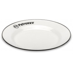 Petromax Enamel Plates White 2 Pieces (26 Cm) - Tallerken