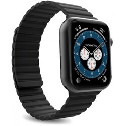 Puro Apple Watch Band 42-44mm M/l Icon Link, Black - Urrem