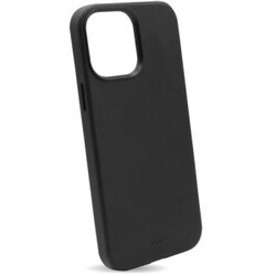 Puro Iphone 13 Pro Max Sky Cover Leather Look, Black - Mobilcover