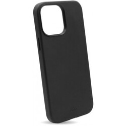 Puro Iphone 13 Pro Sky Cover Leather Look, Black - Mobilcover