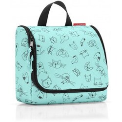 Reisenthel Toiletbag Kids Cats And Dogs Mint - Toilettaske