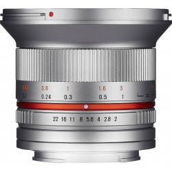 Samyang 12mm f/2.0 NCS CS MFT (Silver) - Kamera objektiv