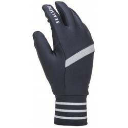 Sealskinz Solo Reflective Glove - Black/Grey - Str. L - Handsker
