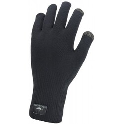 Sealskinz Waterproof All Weather Ultra Grip Knitte - Black - Str. S - Handsker