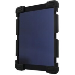 Silicone cover for 9-11.6 tablets, Stand, Black - Tabletcover