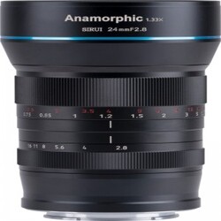Sirui Anamorphic Lens 1,33x 24mm f/2.8 Fuji X-Mount - Kamera objektiv