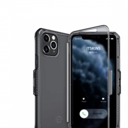 ITSKINS SPECTRUM VISION CLEAR cover til iPhone 11 Pro / XS / X - Smoke - Mobilcover