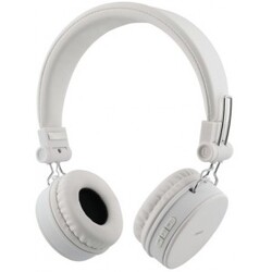 Streetz Stereo Bluetooth Headphones Hl-427, Bt4.1, White - Høretelefon