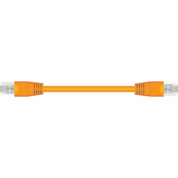 SX Plus Cat 6 Crossover Cable RJ45 - RJ45 Cross-wired Orange