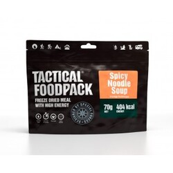 Tactical Foodpack Spicy Noodles Soup - Suppe Vægt: 70g - Potion: 500g Energi: 404kcal. - Mad