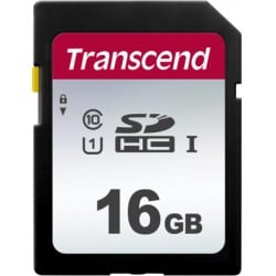 Transcend Silver 300S SD UHS-I U3 Class10 8GB - Hukommelseskort