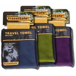 Travelsafe Traveltowel Microfiber L 85 X 150 Cm - Lime Green - Str. Stk. - Håndklæde