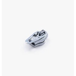 Zlideon Normal Plastic & Metal Zipper Xs - Silver - Str. XS - Lynlås