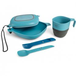 Uco Mess Kit, 6 Pc, Classic Blue - Service