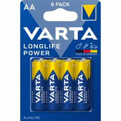 Varta Longlife Power Aa 8 Pack - Batteri