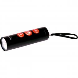Die Spiegelburg Small Torch With 9 Leds Capt'n Sharky - Sort - Lommelygte