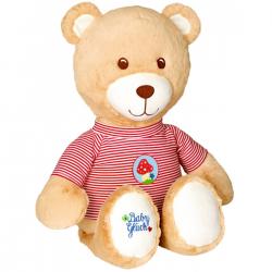 Die Spiegelburg Large Cuddly Bear (with Striped Shirt) Baby Charms - Bamse