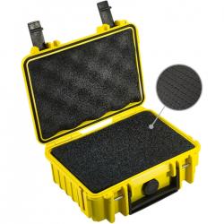 B&W Outdoor Cases BW Outdoor Case Type 500 Yellow With foam insert - Kuffert