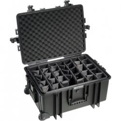 B&W Outdoor Cases BW Outdoor Cases Type 6800 BLK RPD (divider system) - Kuffert