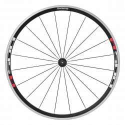 Shimano Forhjul Wh-r501a Sort/rød, Til Dæk Og Slange - Cykelhjul