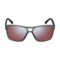 Shimano Eyewear SQRE2 TRANSPARENT DARK GRAY, RIDESCA - Solbriller