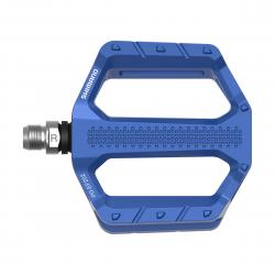 Shimano Pedal Flat For Explorer Pd-ef202 Blue - Cykelpedal