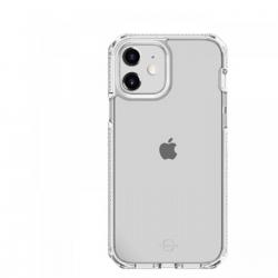 ITSKINS SUPREME CLEAR cover til iPhone 12 mini - Hvid og gennemsigtig - Mobilcover