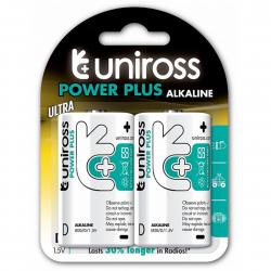 Uniross D/lr20 Alkaline - Batteri