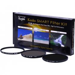 Kenko Smart Filter 3-Kit Protect/CPL/ND8 72mm - Tilbehør til kamera