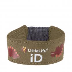 Littlelife Safety Id Strap, Dinosaur - Id armbånd