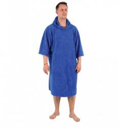 Lifeventure Changing Robe - Warm (blue) - Poncho