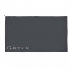 Lifeventure Hydrofibre Trek Towel - Large (grey) - Håndklæde