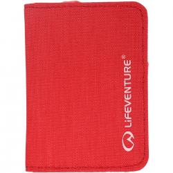 Lifeventure Rfid Card Wallet, Recycled, Raspberry - Pung